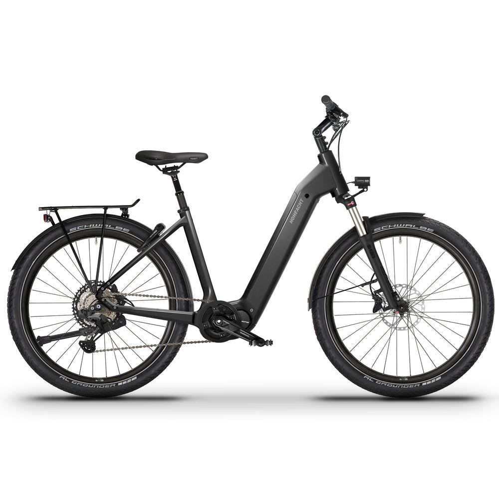 Produktbild eines HoheAcht AMO Tereno E-Bike in der Variante " Vulkanschiefer "