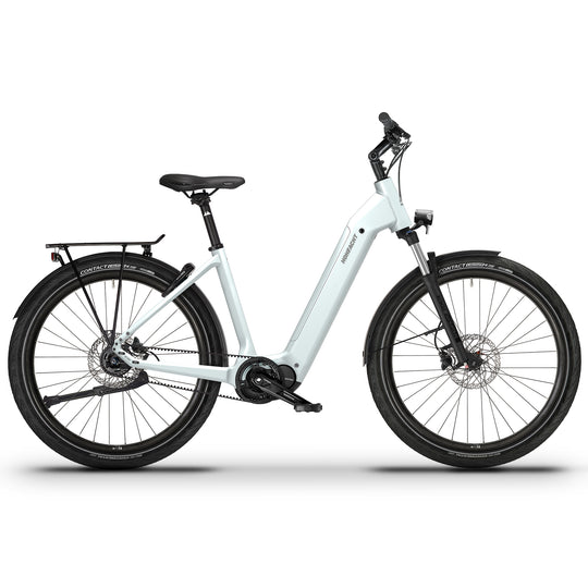 Produktbild eines HoheAcht AMO Urbo E-Bike in der Variante " Schneesturm "