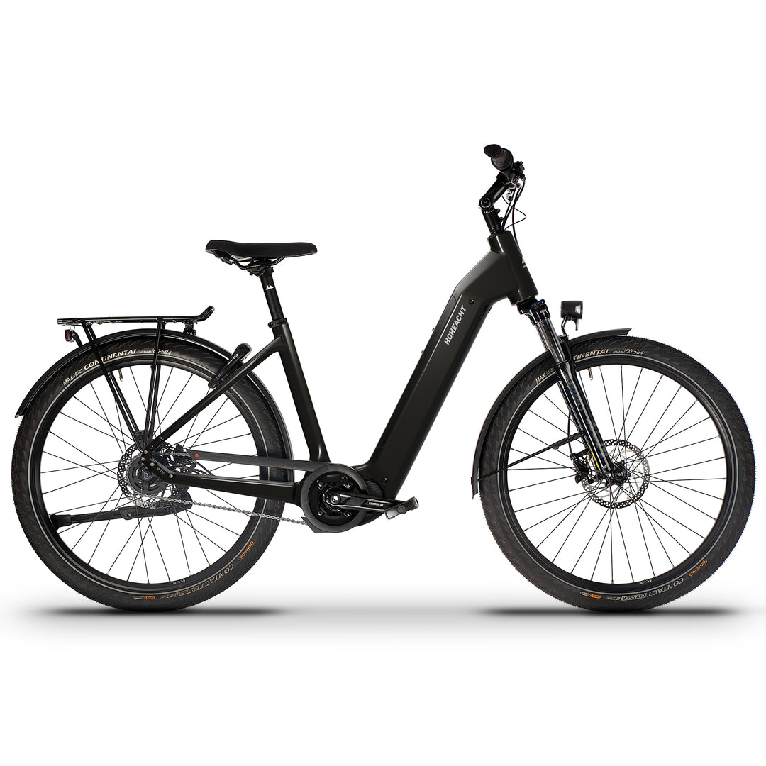 Produktbild eines HoheAcht AMO Vilago E-Bike in der Variante " Obsidian "