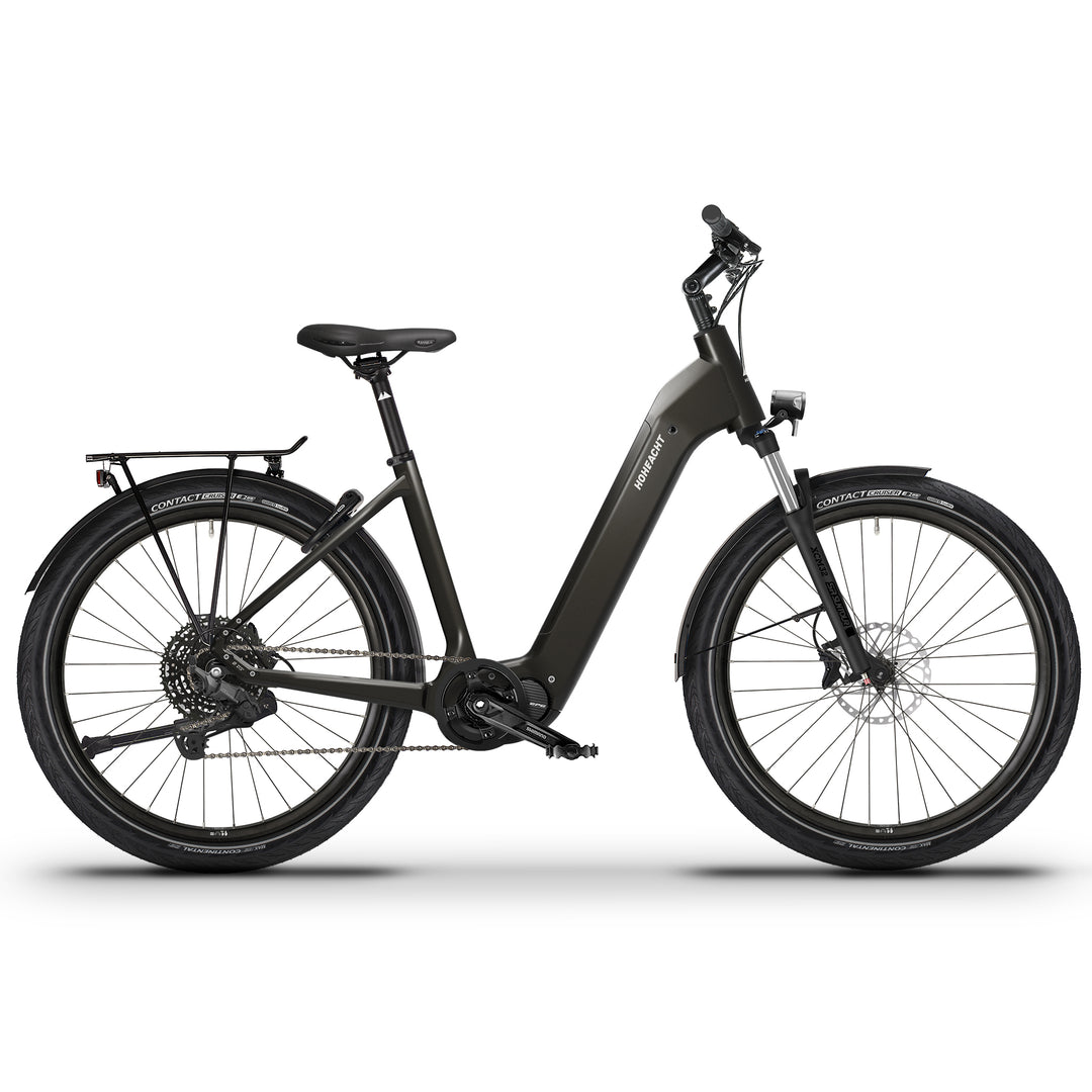 Produktbild eines HoheAcht GRANDAMO Terra E-Bike in der Variante " Obsidian "