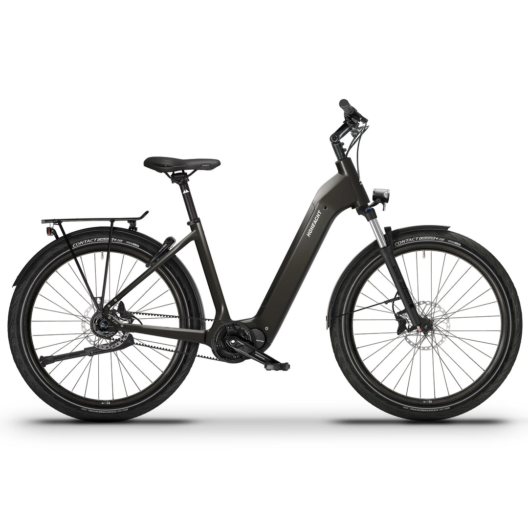 Produktbild eines HoheAcht GRANDAMO Urbo E-Bike in der Variante " Obsidian "
