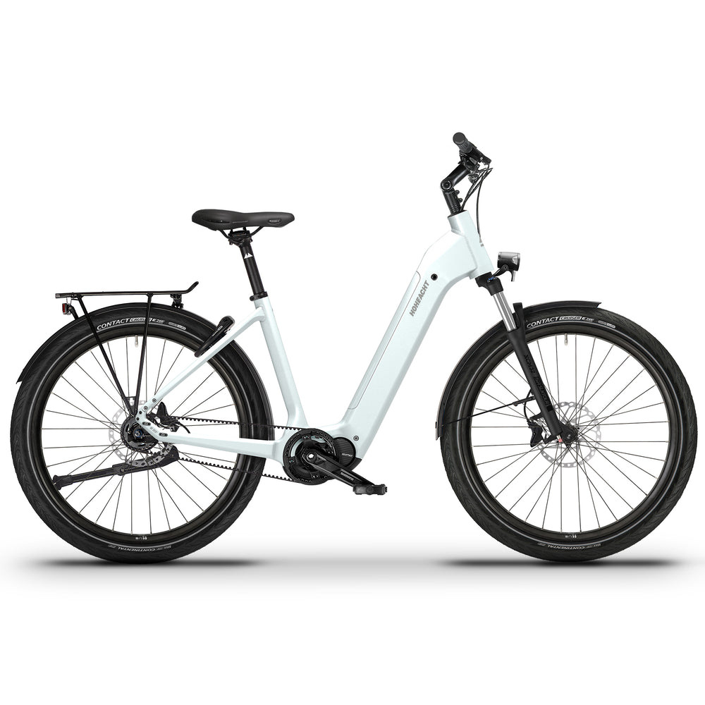 Produktbild eines HoheAcht GRANDAMO Urbo E-Bike in der Variante " Schneesturm "