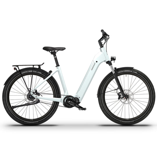 Produktbild eines HoheAcht GRANDAMO Urbo E-Bike in der Variante " Schneesturm "
