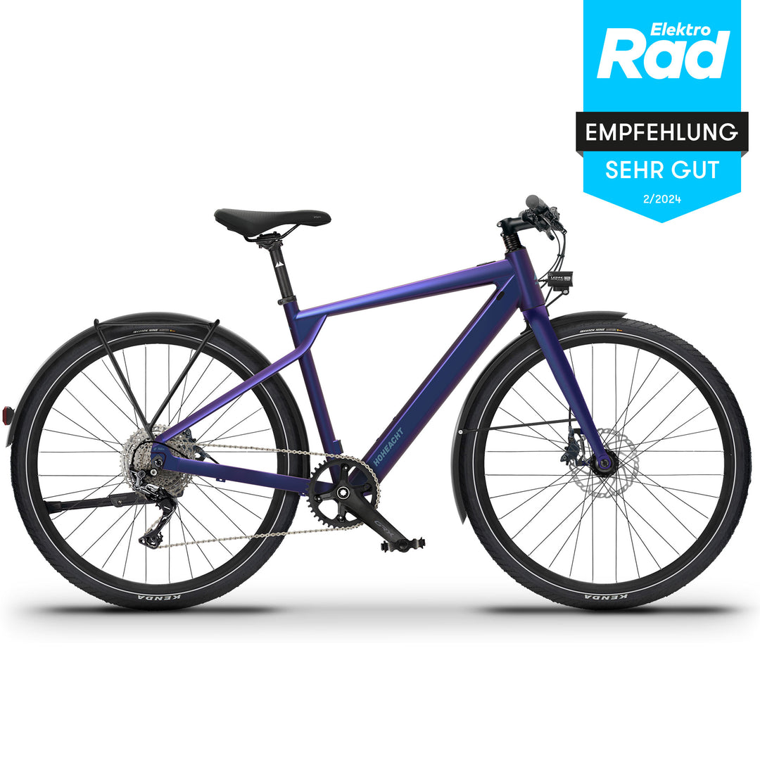 Produktbild eines HoheAcht LUMO Tereno | Diamant E-Bike in der Variante " Morgenstunde "