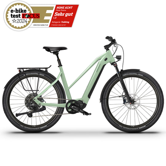 Produktbild eines HoheAcht PASIA Tereno E-Bike in der Variante " Bergminze "