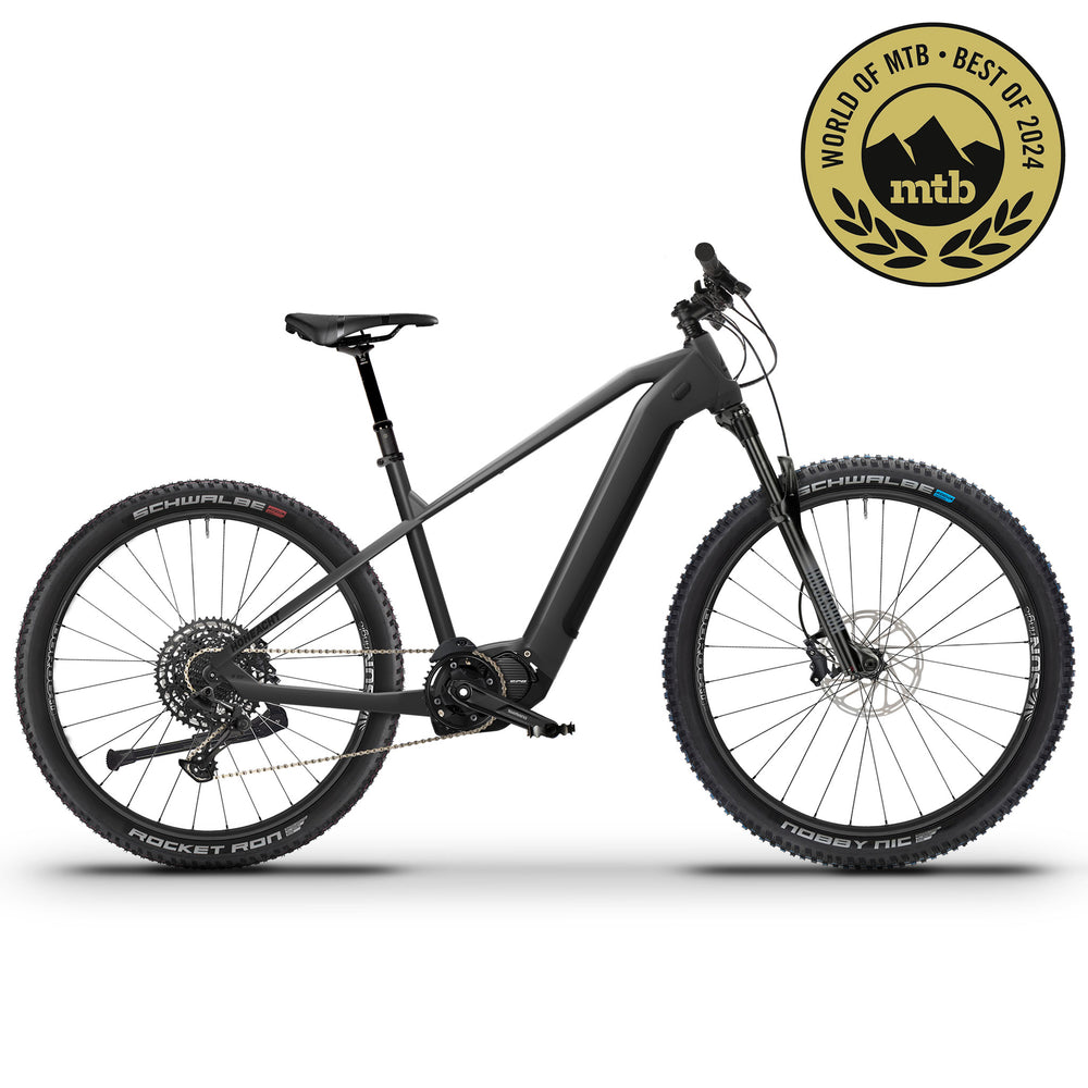 Produktbild eines HoheAcht SENTO Monto E-Bike in der Variante " Nebelkrähe "