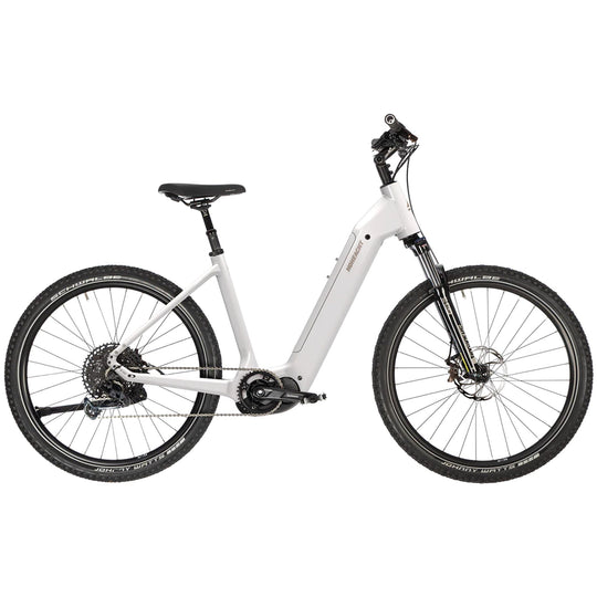 HoheAcht Amo Monto 2022 E-Bike in Weidemilch, Seitenansicht