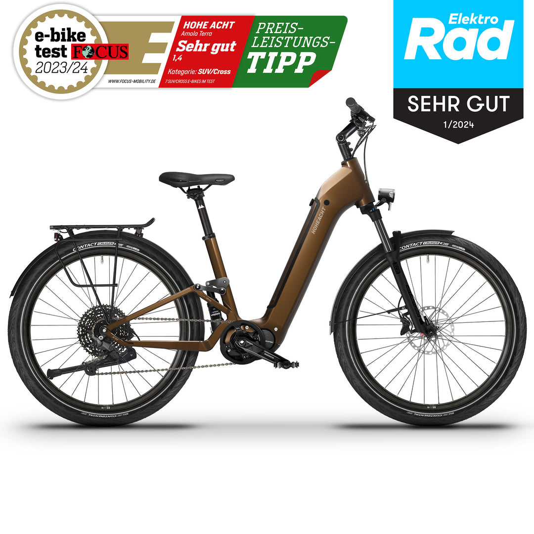 HoheAcht AMOLA Terra, Komfort-E-Trekking, Preis-Leistungs-Tipp!