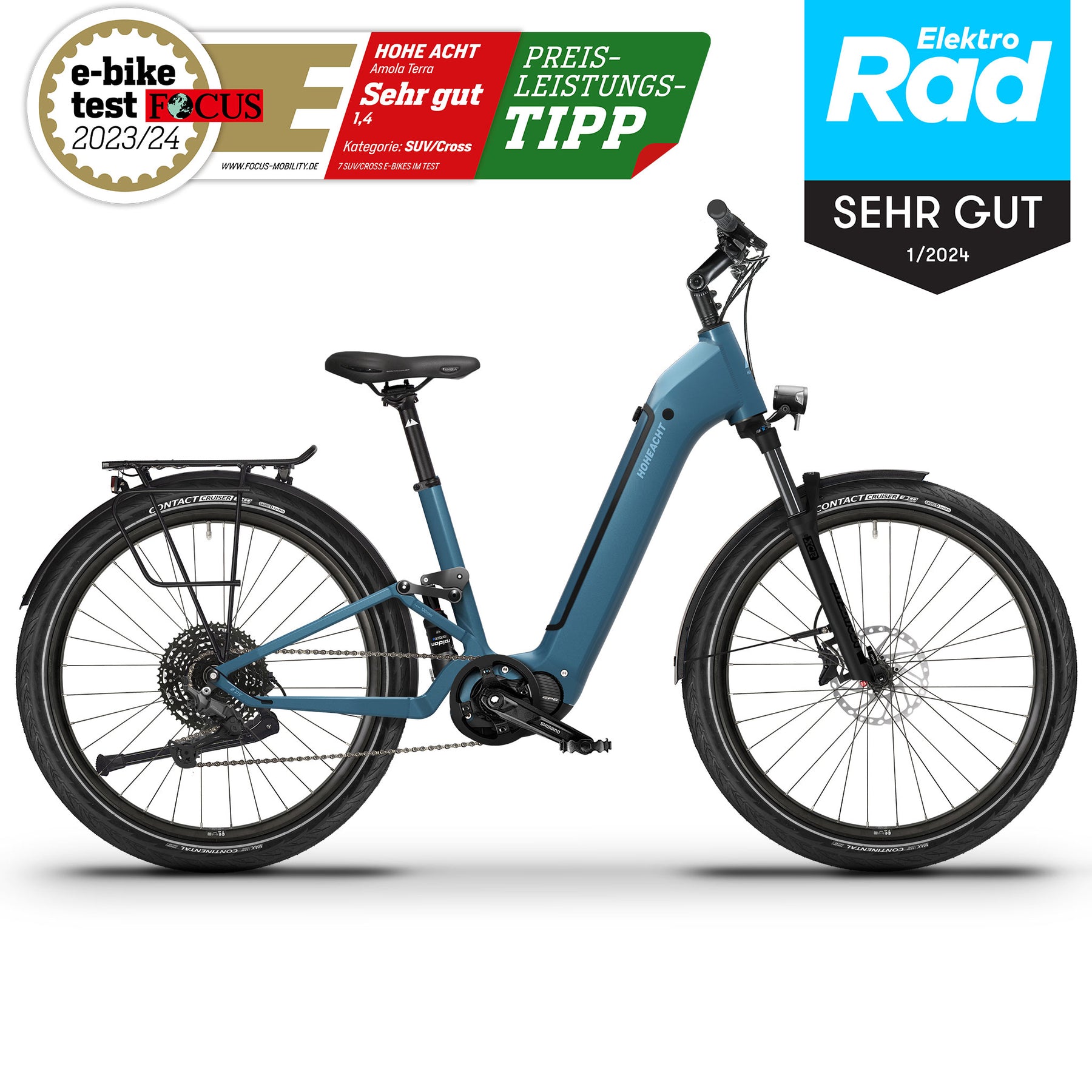 e-bike damen trekking testsieger HoheAcht