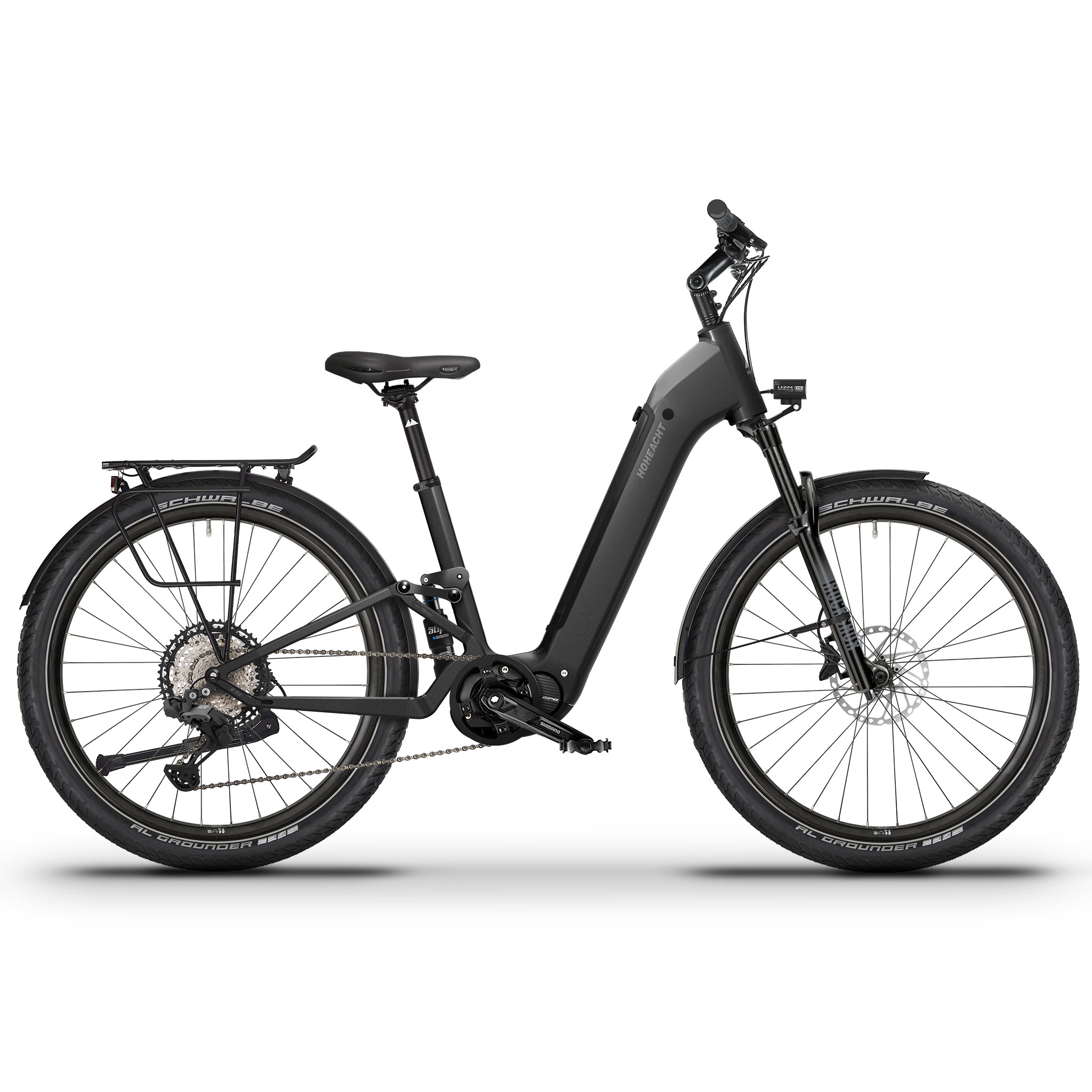 Produktbild eines HoheAcht AMOLA Tereno E-Bike in der Variante " Vulkanschiefer "