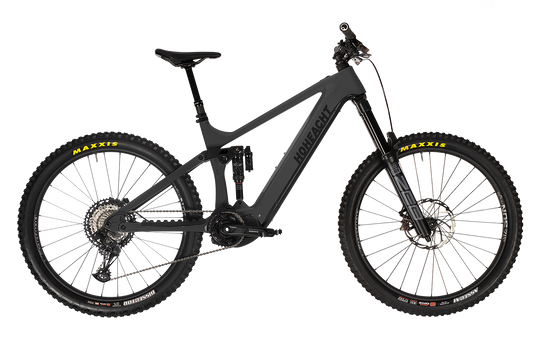HoheAcht Besta Monto 2022 E-Bike in Nebelkrähe, Seitenansicht