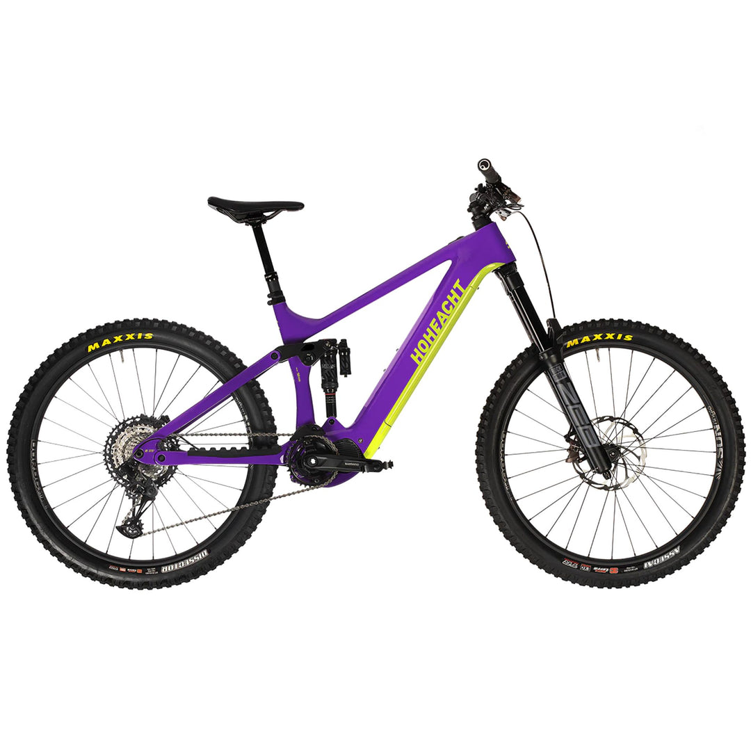 HoheAcht Besta Monto 2022 E-Bike in Viola, Seitenansicht
